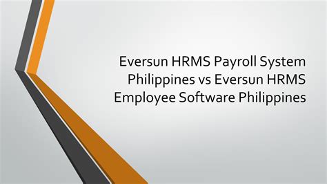 hrms serendipity payslip|HRMS Provider in the Philippines .